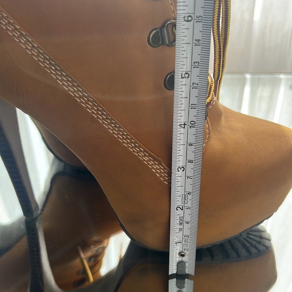 Zigisoho Platform “Timberlands” Size 8 - image 3